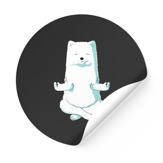 Discover Arctic Fox Sticker