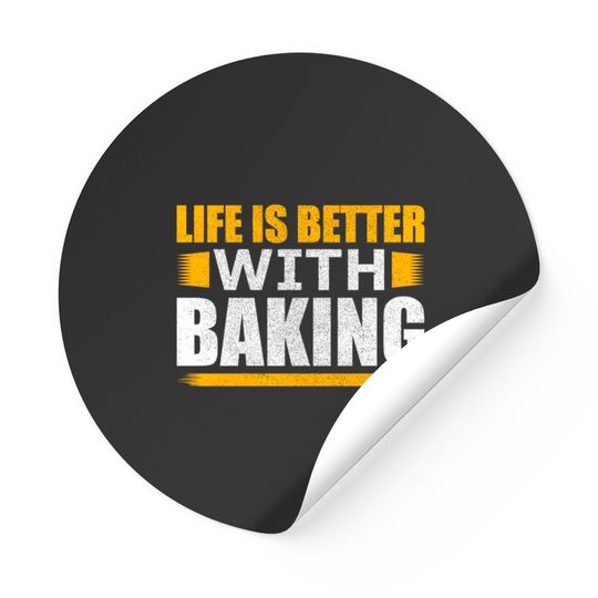 Discover Bake Cake Tart Sticker