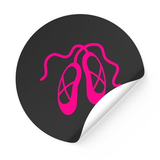 Discover Ballerina Shoes Sticker