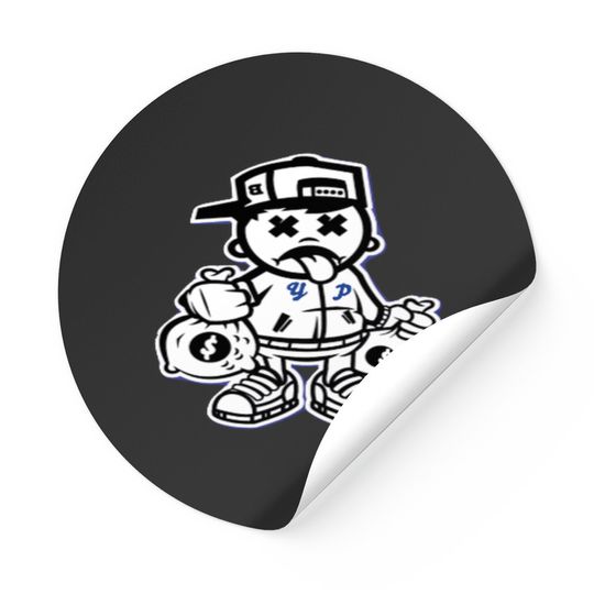 Discover Yung P Clothing Sticker