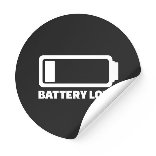 Discover Battery Sticker
