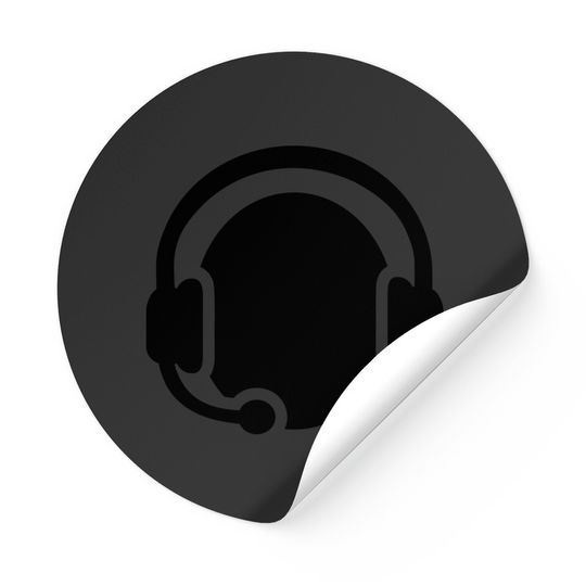 Discover Headset Headphones Sticker