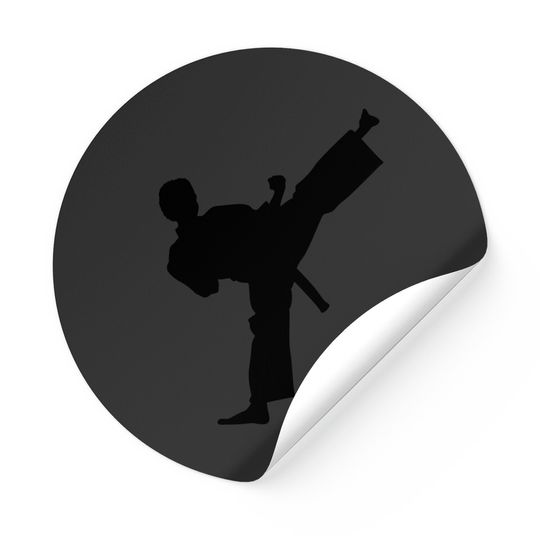 Discover Kick! - Karate, Martial Arts, Kick, Self Defense Sticker