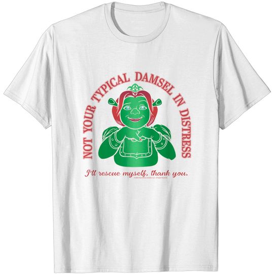 Discover Shrek Fiona Not Your Typical Damsel In Distress T-Shirt
