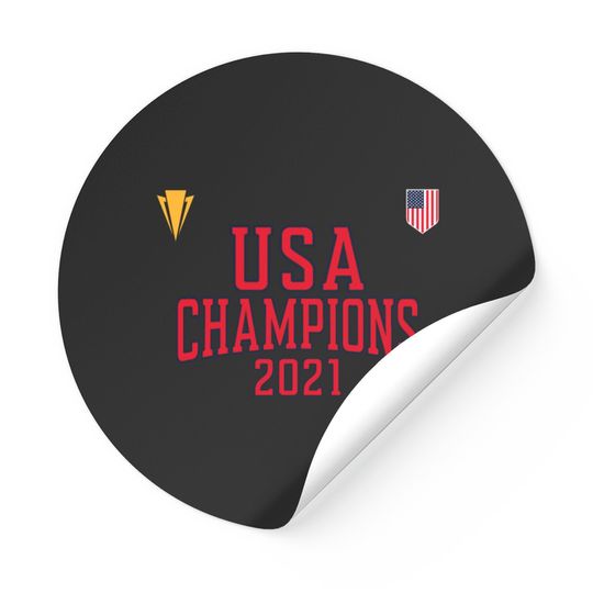 Discover Usa Championship Gold Cup 2021 Sticker