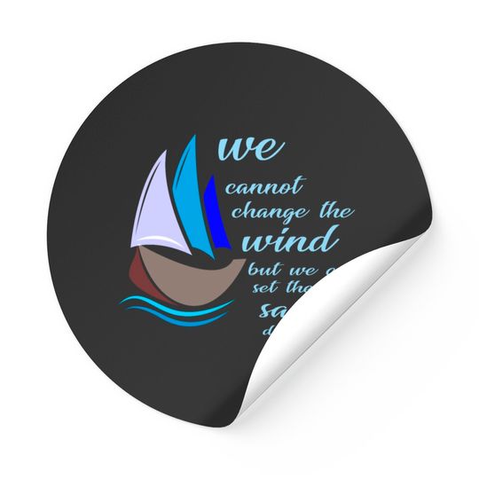Discover Set The Sails Sticker