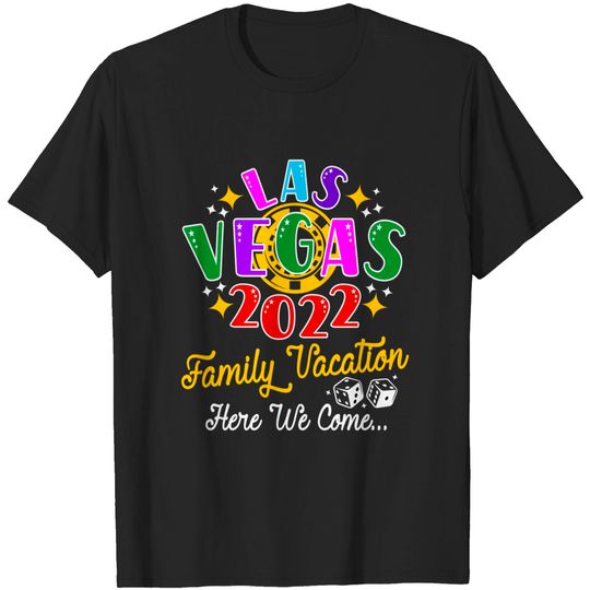 Discover Family Vacation Las Vegas 2022 Matching Family Trip Group T-Shirt