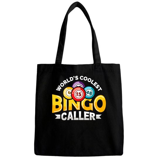 Discover World's Coolest Bingo Caller Lucky Bingo Player Bags