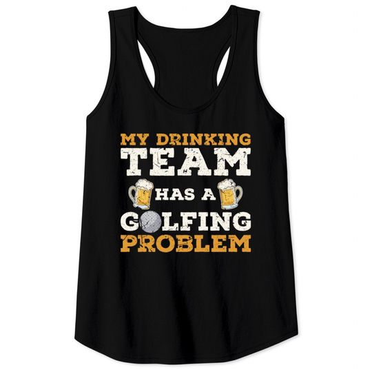 Discover Golf Golf Club Tank Tops