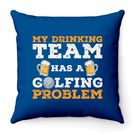 Discover Golf Golf Club Throw Pillows