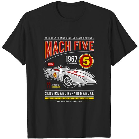 Discover Mach 5 - Speed Racer - T-Shirt