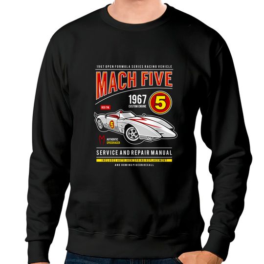 Discover Mach 5 - Speed Racer - Sweatshirts