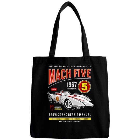 Discover Mach 5 - Speed Racer - Bags