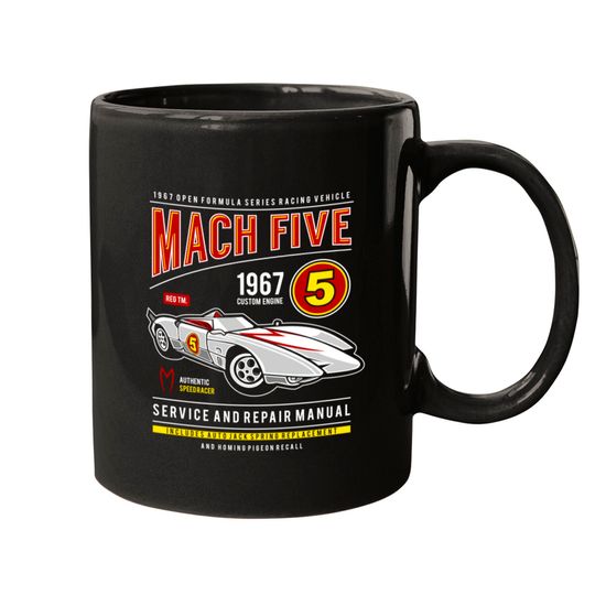 Discover Mach 5 - Speed Racer - Mugs