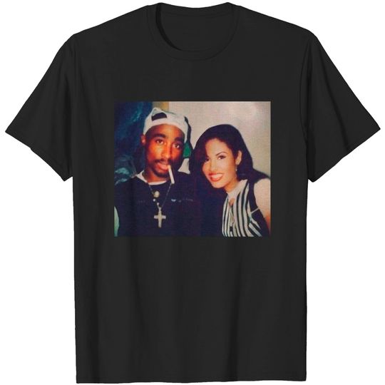 Discover Legends don't die Selena quintanilla and 2pac Black Unisex Heavy Cotton T shirt