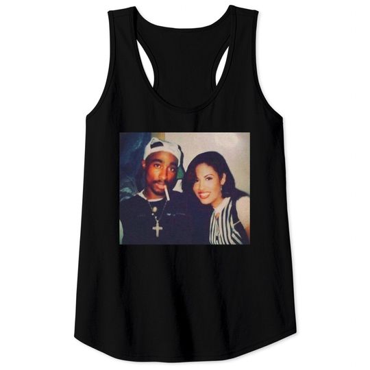 Discover Legends don't die Selena quintanilla and 2pac Black Unisex Heavy Cotton Tank Tops