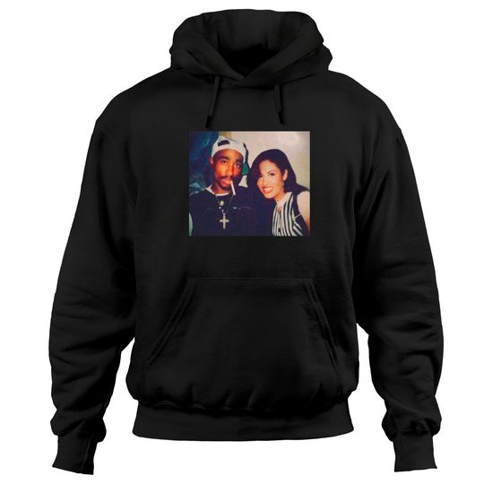 Discover Legends don't die Selena quintanilla and 2pac Black Unisex Heavy Cotton Hoodies