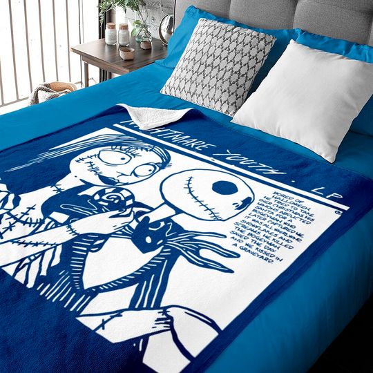 Discover Nightmare Youth II (Collab with GoodIdeaRyan) - Nightmare Before Christmas - Baby Blankets