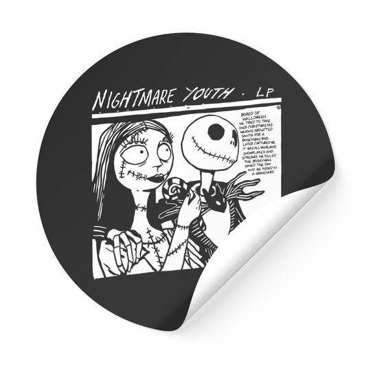 Discover Nightmare Youth II (Collab with GoodIdeaRyan) - Nightmare Before Christmas - Stickers