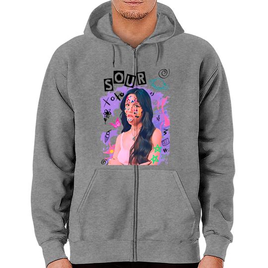 Discover Olivia Rodrigo, Olivia Rodrigo sour album, good 4 u, deja vu, drivers lisense  Classic Zip Hoodies