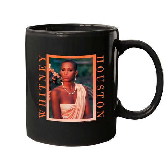 Discover Whitney Houston Singer 1985 Album Cover Adult Short Sleeve Mugs Graphic Mugs