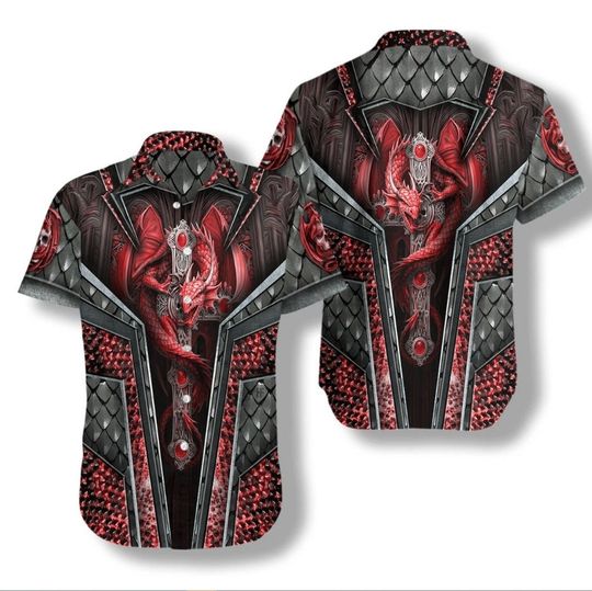 Discover Samurai Japanese Hawaiian Shirt