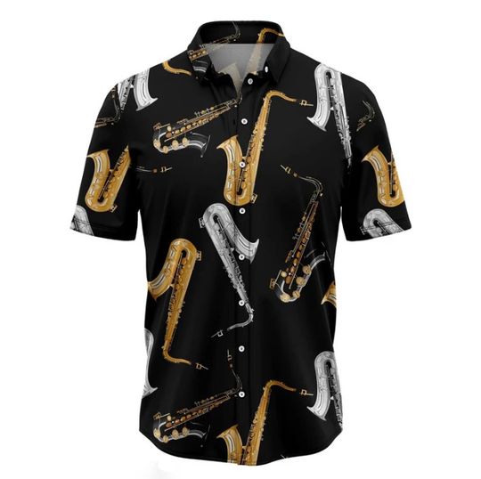 Discover Amazing Saxophone Hawaiian Shirt