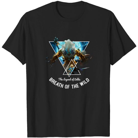 Discover The Legend Of Zelda: Breath Of The Wild Triangle Portrait Pullover T-Shirts