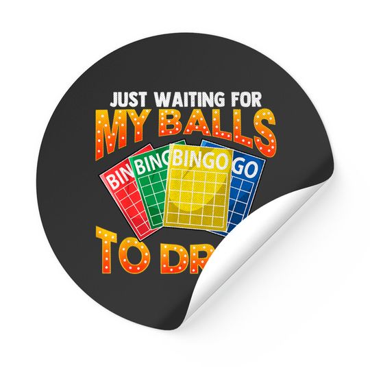 Discover Funny Bingo Sticker