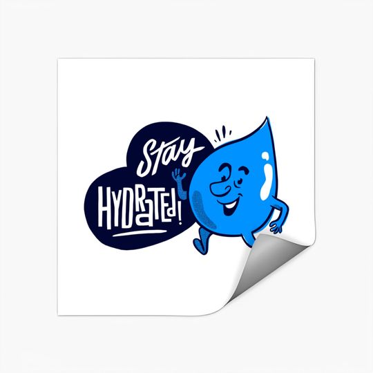 Discover Stay Hydrated! - Water - Sticker