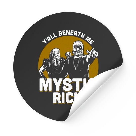 Discover Mystic Rick - Your Moms House - Sticker