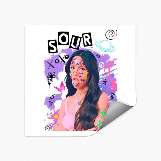 Discover Olivia Rodrigo, Olivia Rodrigo Sour Album, Good 4 U, Deja Vu, Drivers Lisense  Classic Sticker