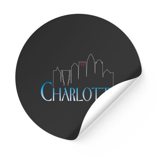 Discover Charlotte Sitcom - Charlotte Nc - Stickers