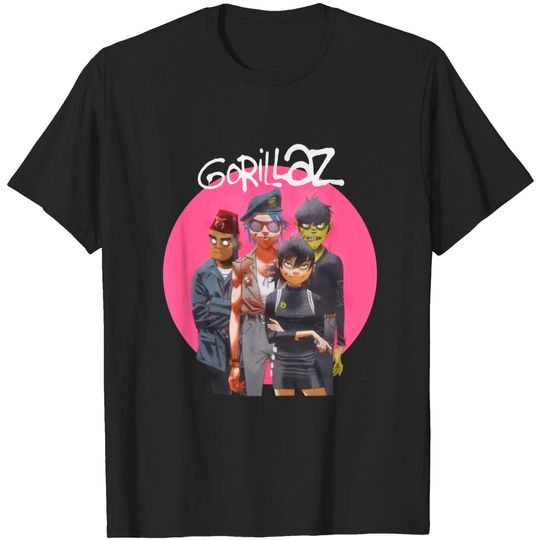 Discover Hot Topic Gorillaz Humanz Group T-Shirt