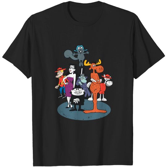 Discover Rocky & Bullwinkle and Friends - Rocky Bullwinkle - T-Shirt