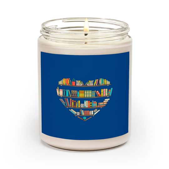 Discover Cool Books Reading Book Lover Literacy Scented Candles