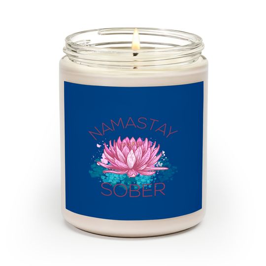 Discover Namastay Sober Recovery Meditation Sobriety Scented Candles