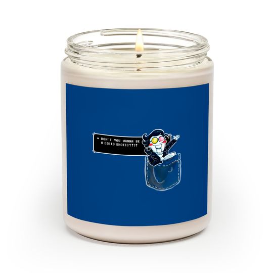 Discover Pocket Spamton (for Black/darker Clothes) - Deltarune - Scented Candles