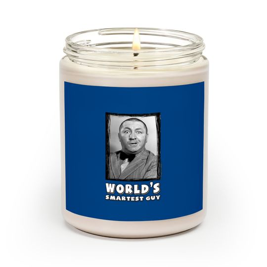 Discover The Three Stooges Curly, World's Smartest Guy Scented Candles