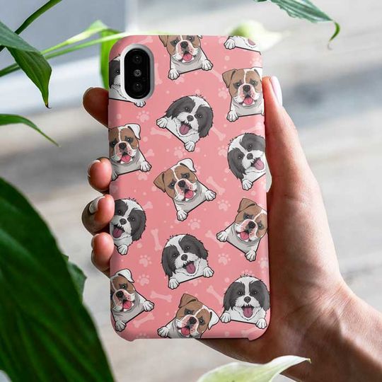 Discover Colorful Paw - Gift For Dog Lovers - Personalized Phone Case