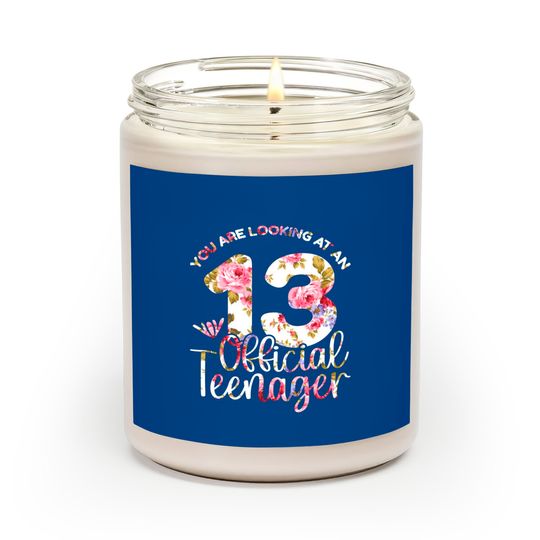 Discover Girls 13th Birthday Official Scented Candle