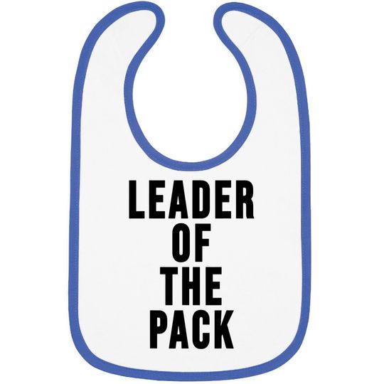 Discover Leader of the Pack TBib Alpha Dog Bib Funny Bibs