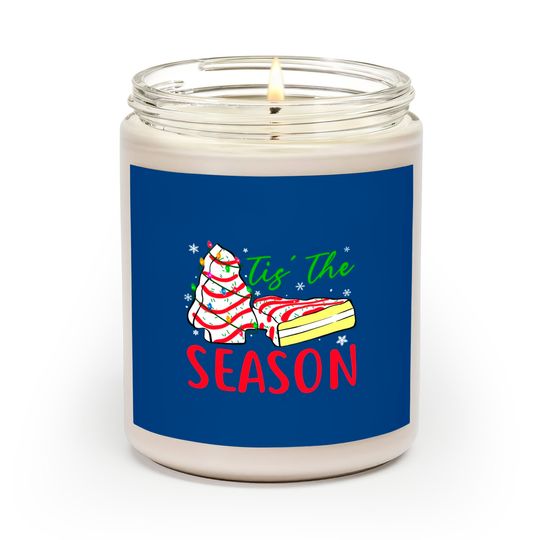 Discover Little Tis' The Season Christmas Tree Cakes Debbie Becky Jen Scented Candles