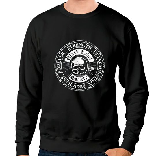 Discover Black Label Society Zakk Wylde Strength Rock Sweatshirt Sweatshirts