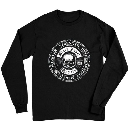Discover Black Label Society Zakk Wylde Strength Rock Tee Long Sleeves