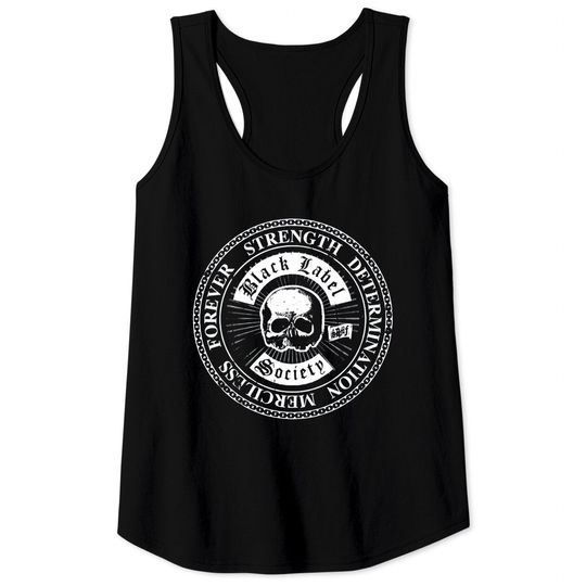 Discover Black Label Society Zakk Wylde Strength Rock Tee Tank Tops