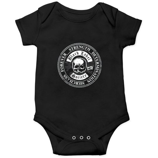 Discover Black Label Society Zakk Wylde Strength Rock Onesie Onesie