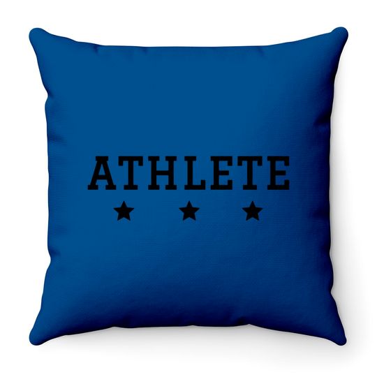 Discover Athlete Throw Pillows