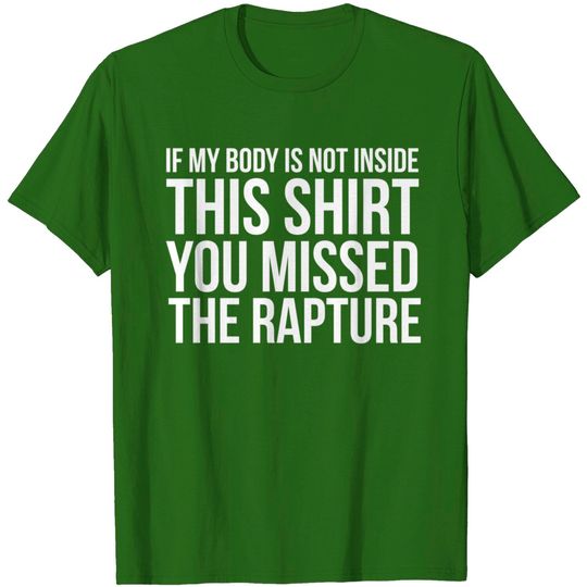 Discover Rapture Christian Jesus is Coming Back T-Shirt