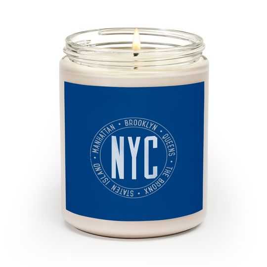 Discover New York Boroughs Five Boroughs Nyc Lovers And Residents Scented Candles